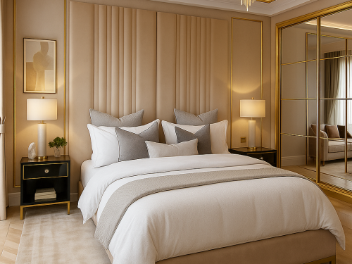 Mirage Upholstered Bed Frame