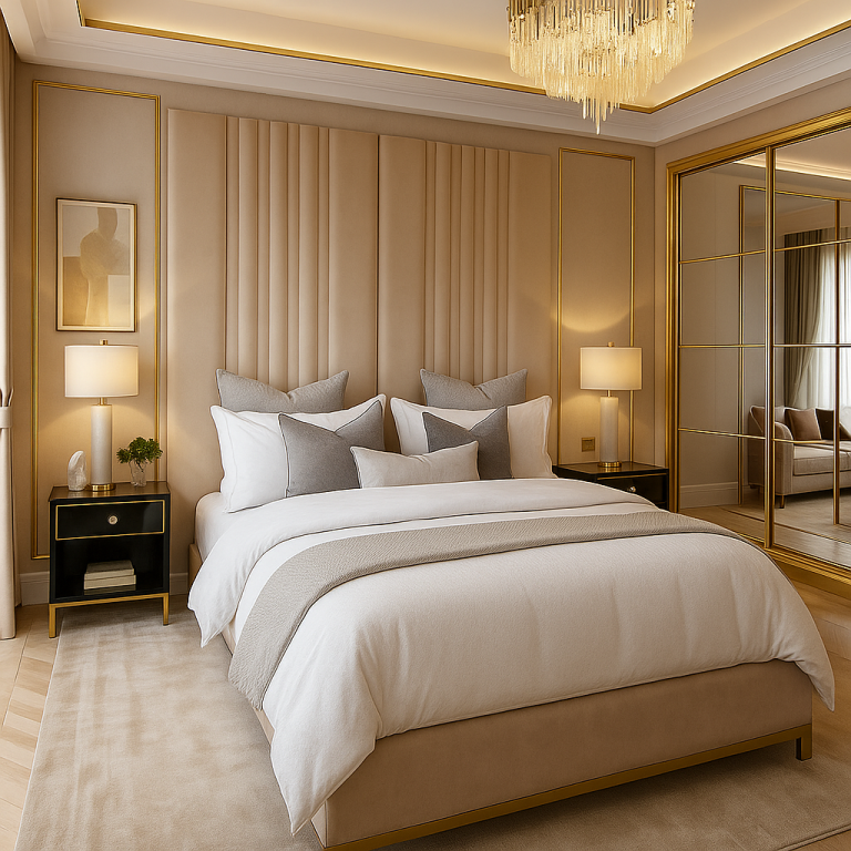 Mirage Upholstered Bed Frame